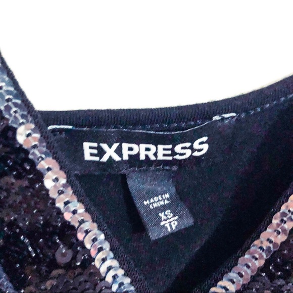 EXPRESS// tribal sequined top - Picture 3 of 4